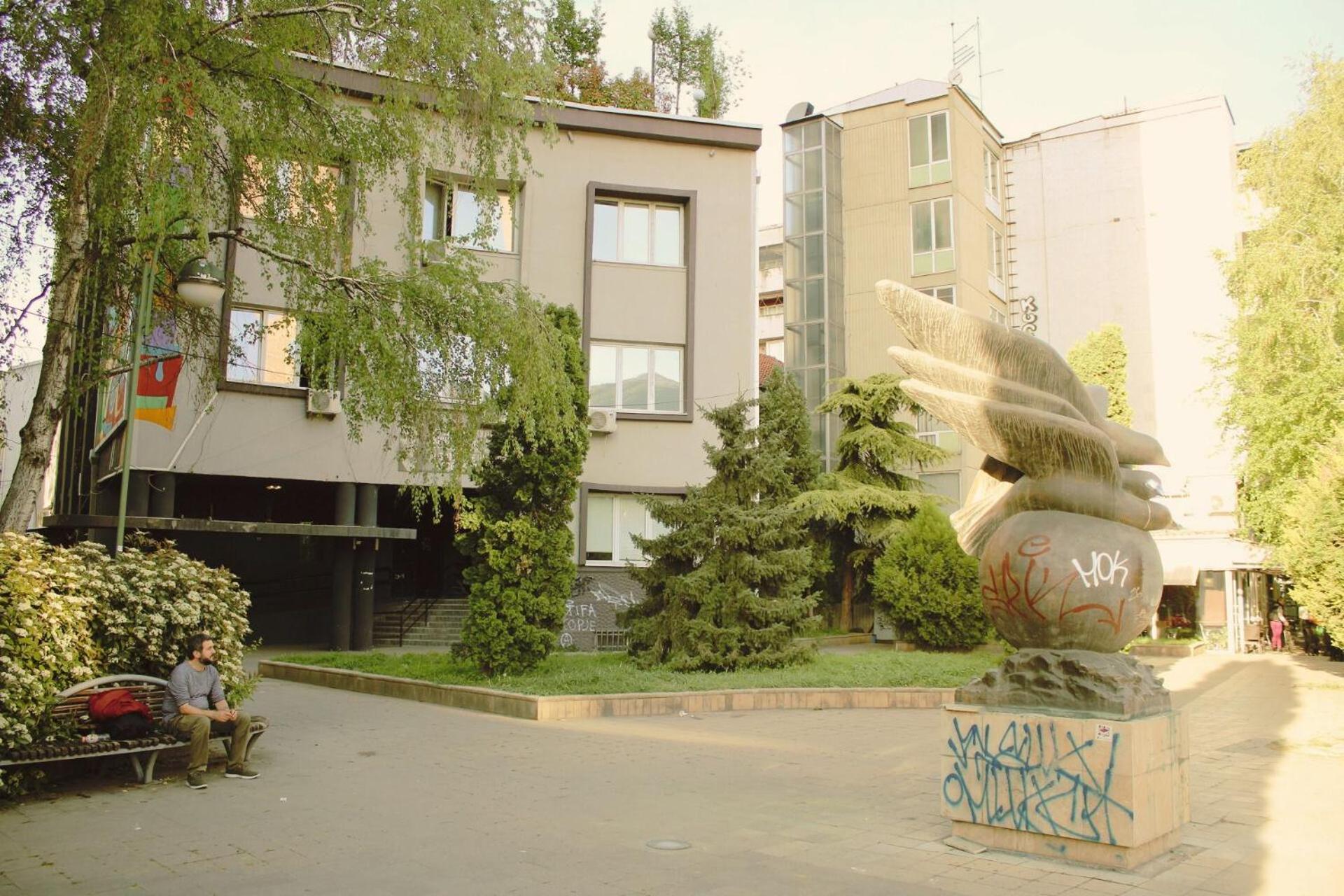 Sunny Center Apartment Skopje Buitenkant foto